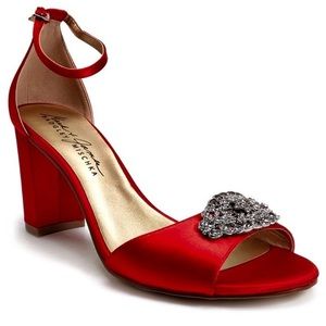 Mark James by Badgley Mischka Embellished Heels size 8